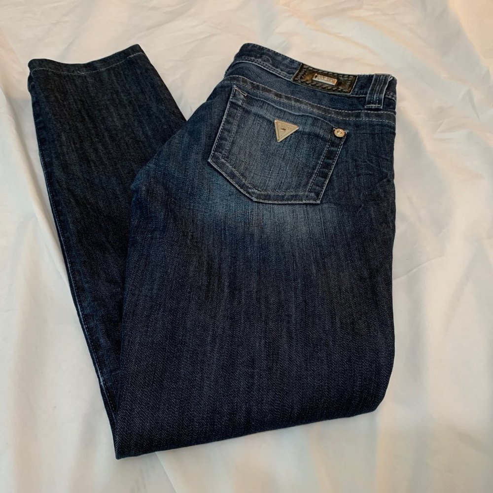 Guess Premium Daredevil Skinny Leg Stretch  Five Pocket Jeans Size 28